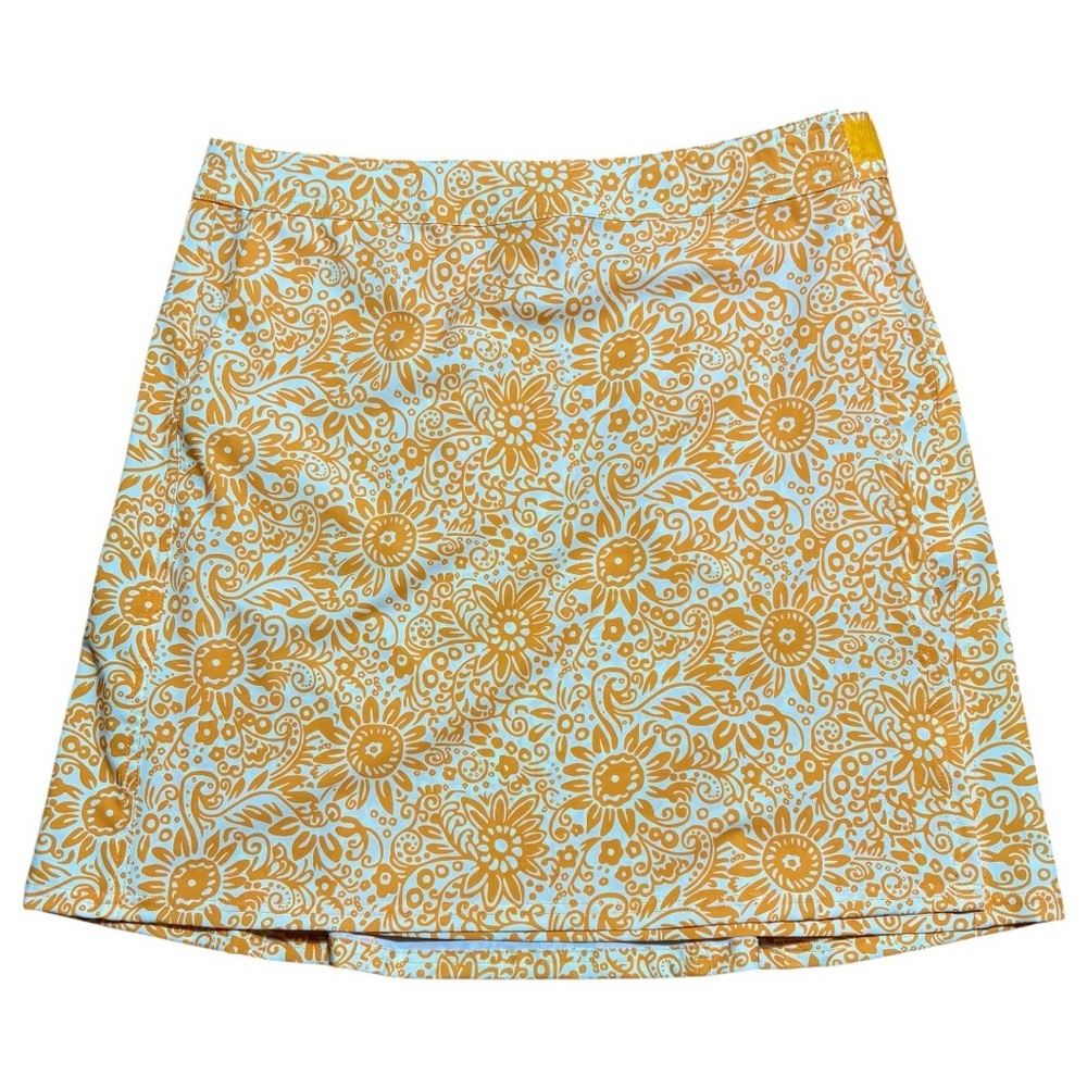 Rip Skirt Hawaii Length 2 Cover Up Activewear Wrap Skirt NWOT Tuscan Sunflower